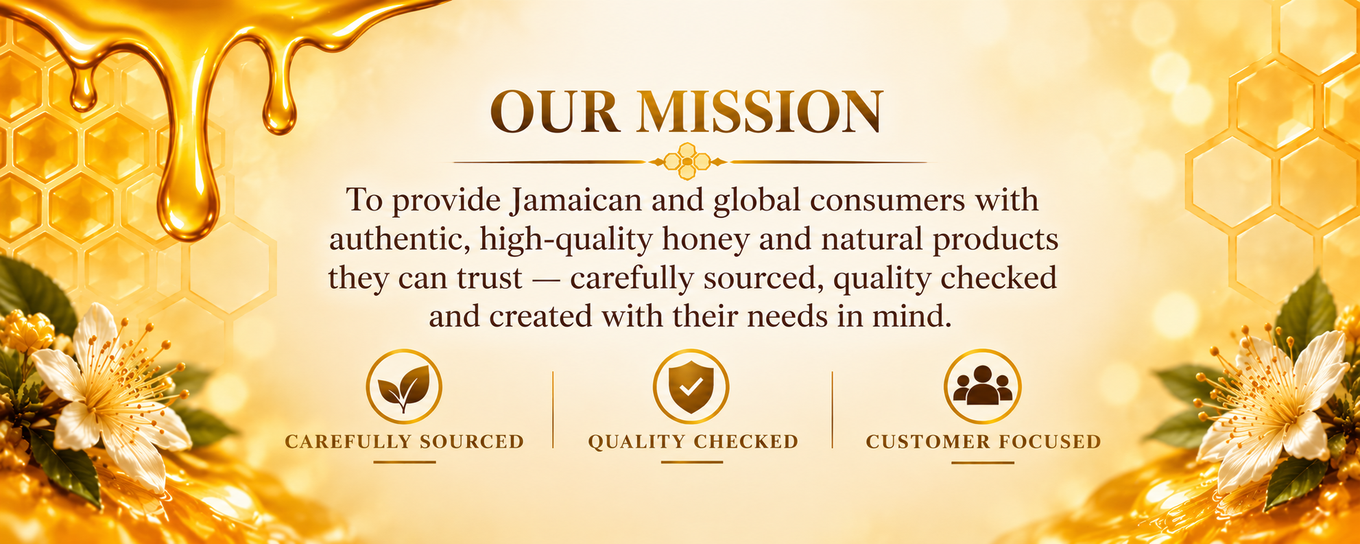 Honeylishus mission: carefully sourced, quality checked and customer focused