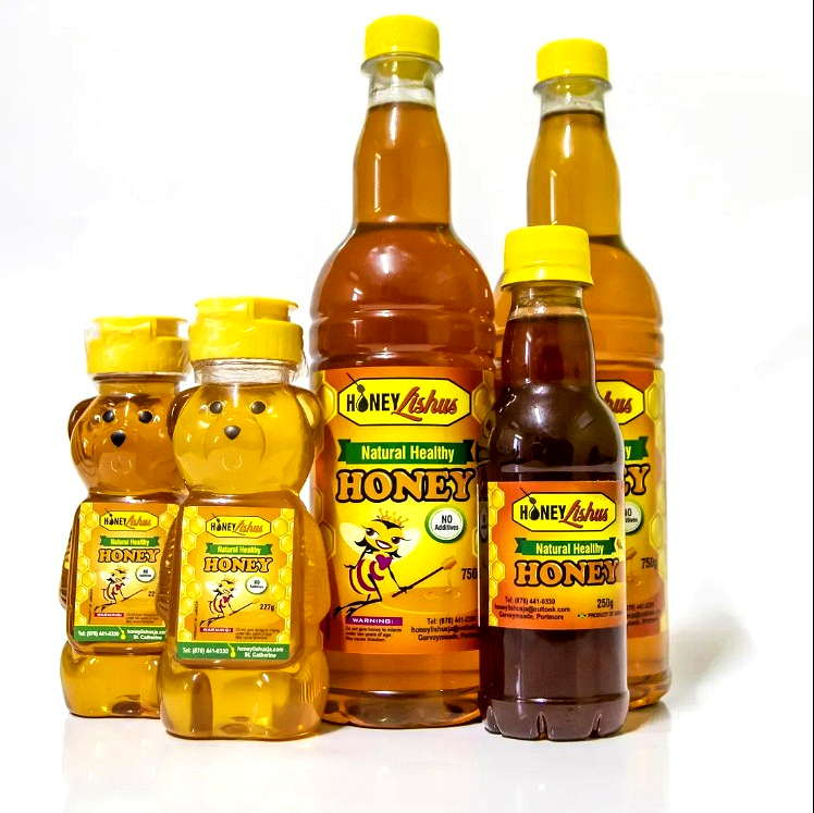 Honeylishus Jamaican honey collection